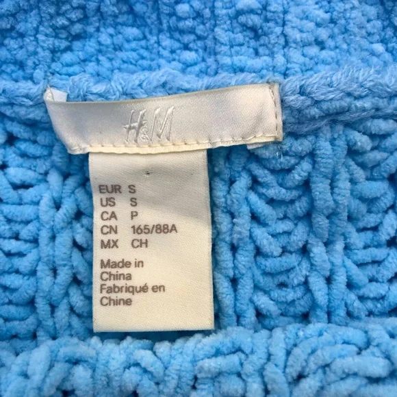 H&M Baby Blue Sweater Size S - Picture 11 of 14